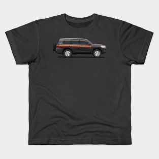 Land Cruiser 200 GX Heritage Edition - Black (AE-Spec) Kids T-Shirt